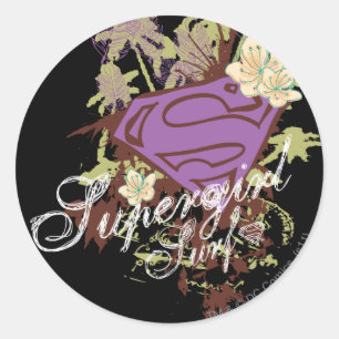 Adesivo Logotipo do surf de Supergirl