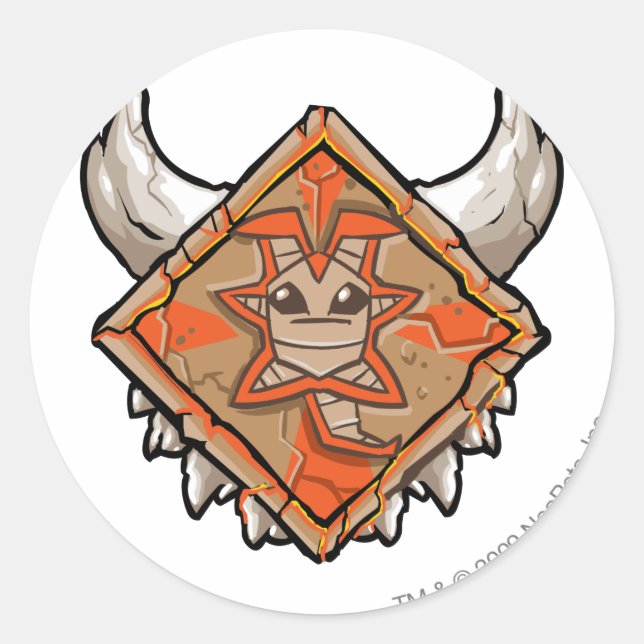 Adesivo Logotipo do Team Tyrannia (Frente)