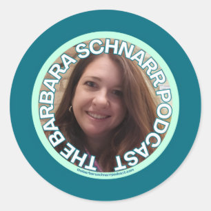 Adesivo Logotipo do The Barbara Schnarr Podcast