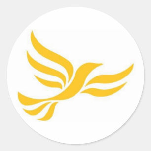 Adesivo Logotipo dos Democratas Liberais