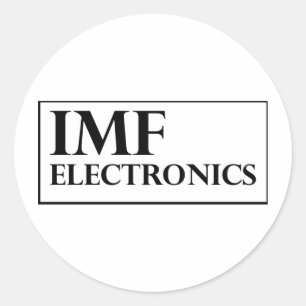 Adesivo Logotipo dos eletrônicos do IMF