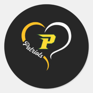 Adesivo Logotipo dos Patriotas Pecões Half Heart Slogan Hs