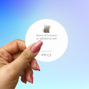 Adesivo Logotipo e preço personalizados da empresa