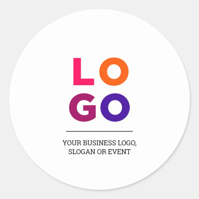 Adesivo Logotipo e texto da empresa (Frente)