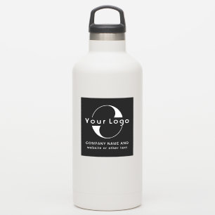 Adesivo Logotipo e texto no Vinyl Square Water Bots Busine