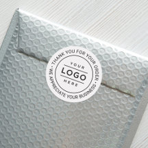 Logotipo Empresarial de Agradecimento Redondo Pers