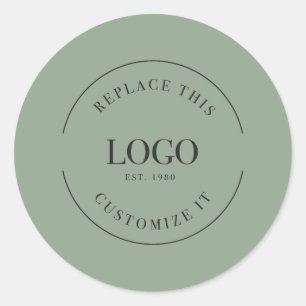 Adesivo Logotipo Empresarial Grande Simples Personalizável