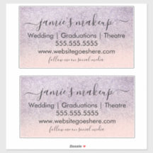 Logotipo Empresarial Mídia Social Beleza Falso Bri