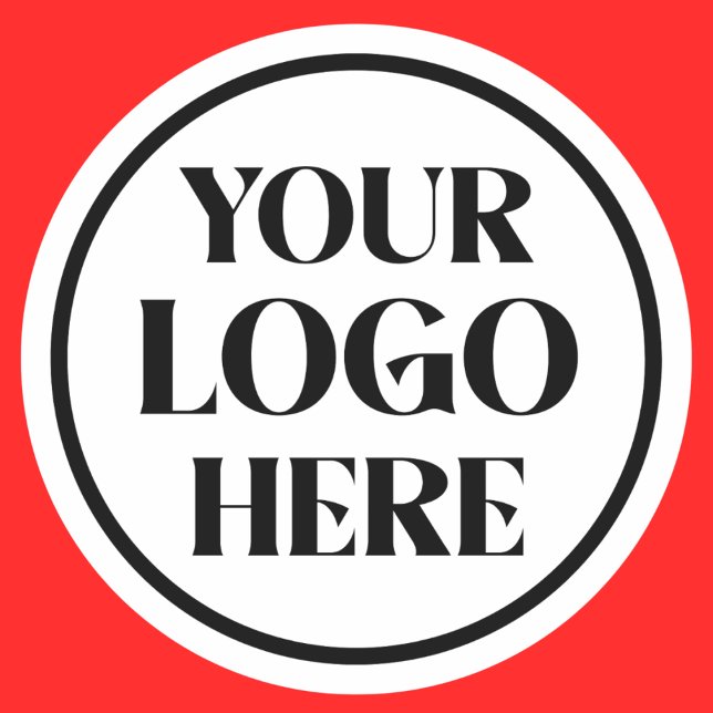 Adesivo Logotipo Empresarial Personalizado da Empresa (Criador carregado)