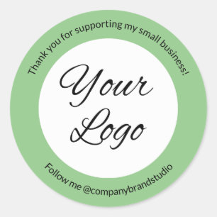 Adesivo Logotipo Empresarial Personalizado da Empresa Than