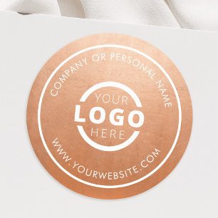 Adesivo Logotipo Empresarial Personalizado de Cor Promocio