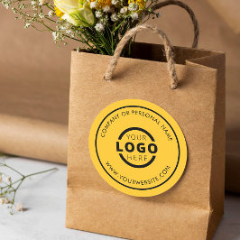 Adesivo Logotipo Empresarial Personalizado de Cor Promocio