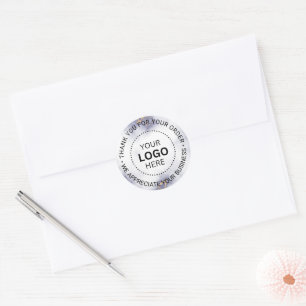 Adesivo Logotipo Empresarial Personalizado Empresa Agradec