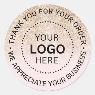 Adesivo Logotipo Empresarial Personalizado Empresa Agradec