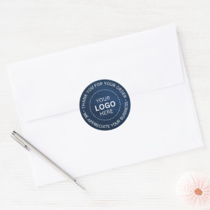 Adesivo Logotipo Empresarial Personalizado Empresa Agradec
