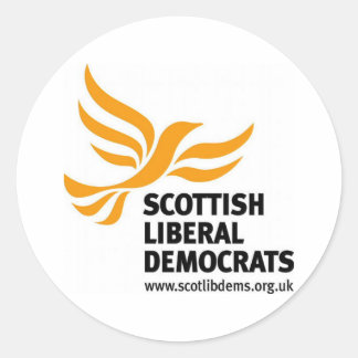 Adesivo Logotipo escocês dos democratas liberais
