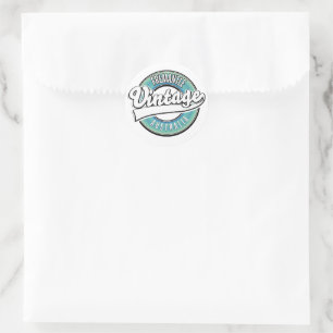 Adesivo Logotipo estilo vintage Fremantle Austrália.
