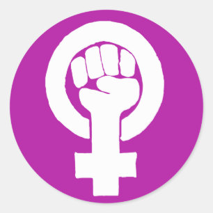 Adesivo Logotipo, feminista/feminista,