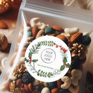 Adesivo Logotipo Feriados felizes do Marketing para pequen