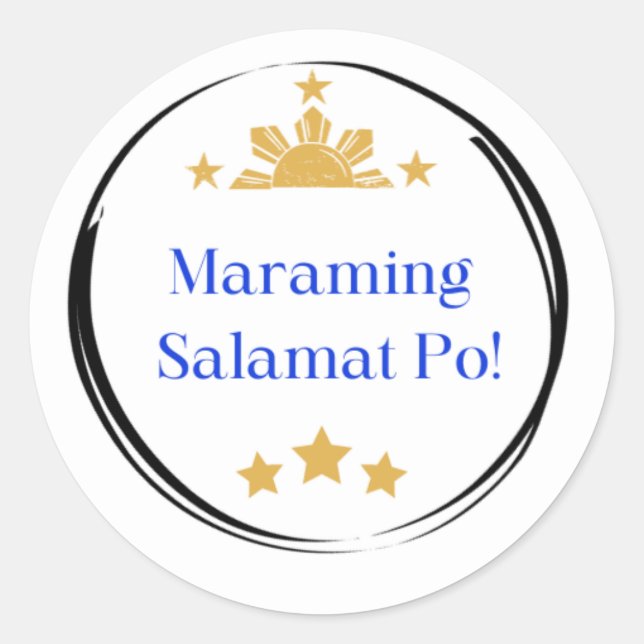 Adesivo Logotipo filipino (Frente)