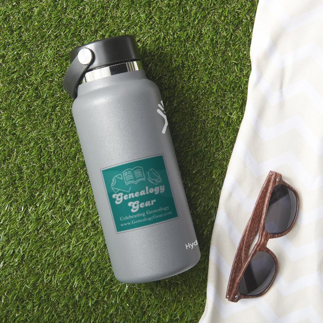 Adesivo Logotipo Genealogy Gear (HydroFlask Insitu)