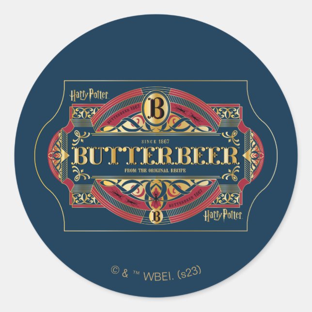 Adesivo Logotipo Horizontal BUTTERBEER™ (Frente)