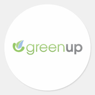 Adesivo Logotipo horizontal de GreenUp