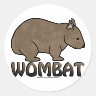 Adesivo Logotipo II de Wombat