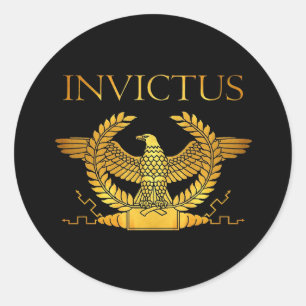Adesivo logotipo invictus
