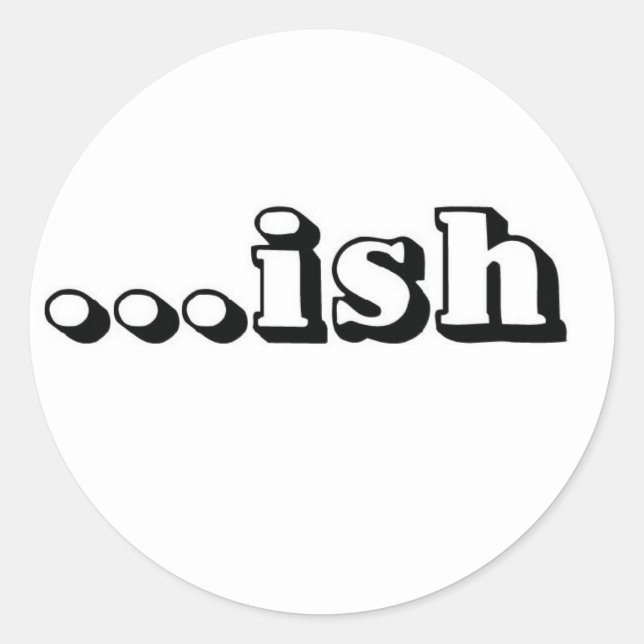Adesivo logotipo ish Wt (Frente)