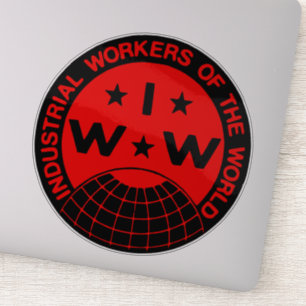 Adesivo Logotipo IWW - Wobblies