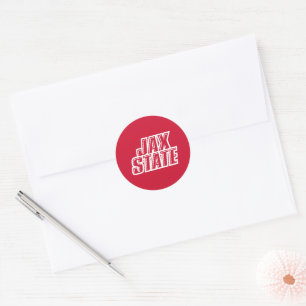 Adesivo Logotipo JAX STATE da Universidade Estadual de Jac