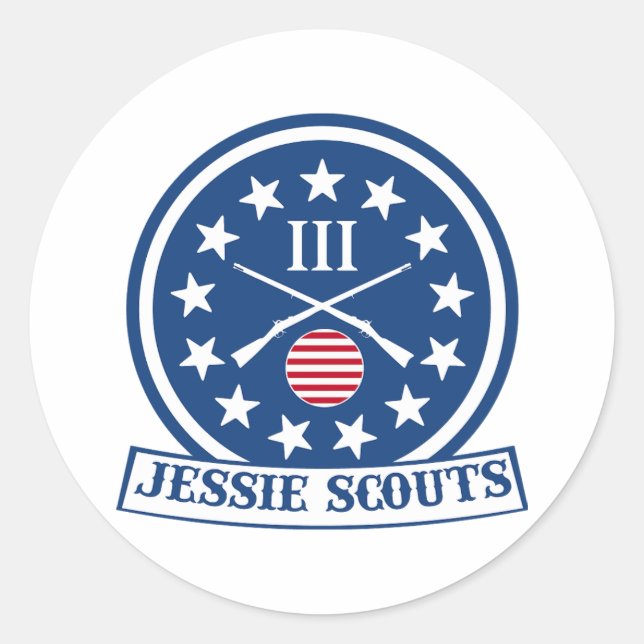 ADESIVO LOGOTIPO JESSIE SCOUTS (Frente)