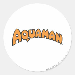 Adesivo Logotipo Laranja Aquaman