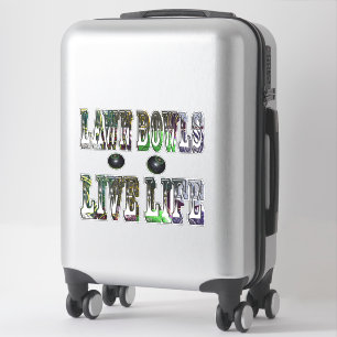 Adesivo Logotipo Lawn Bowls Life Life