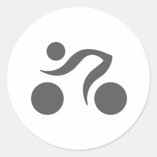 Adesivo Logotipo legal de ciclismo