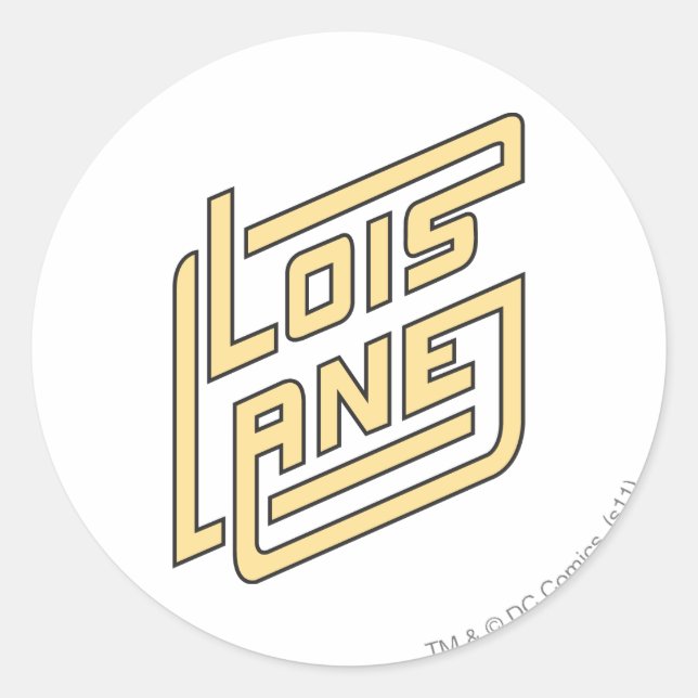 Adesivo Logotipo Lois Lane (Frente)