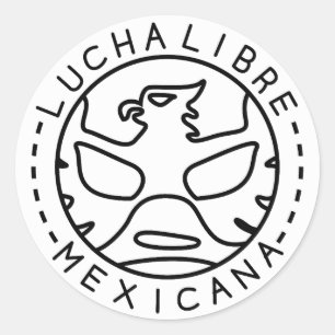 Adesivo Logotipo Lucha#1mono
