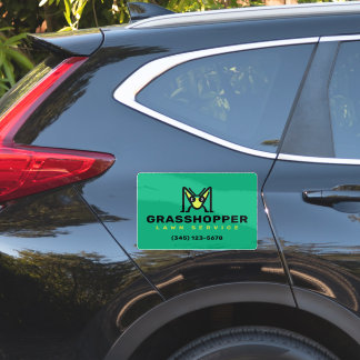 Adesivo Logotipo Mascote do Grilo | Negócios