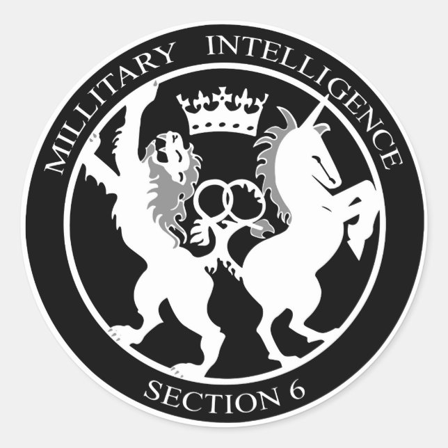 Adesivo Logotipo MI6 (Frente)