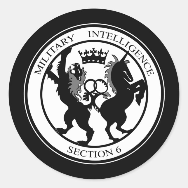 Adesivo Logotipo MI6 (Frente)
