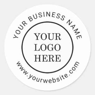 Adesivo Logotipo Moderno da Empresa Nome Comercial Persona