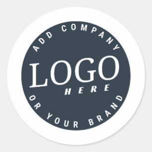 Adesivo Logotipo Moderno de Negócios Empresa Minimalista