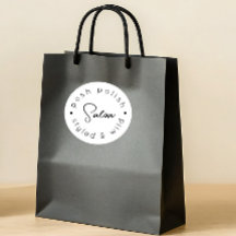 Logotipo moderno, salão personalizado de cabelos d