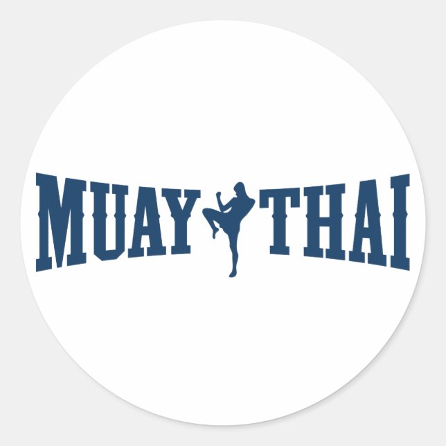 Adesivo Logotipo Muay Thai (Frente)
