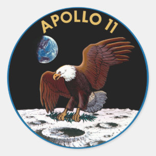 Adesivo Logotipo NASA Apollo 11