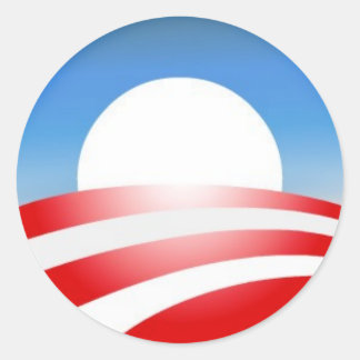 Adesivo Logotipo Obama
