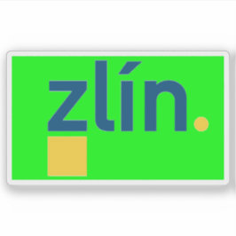 Adesivo Logotipo oficial da Zlín, República Checa