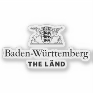 Adesivo Logótipo oficial de Baden-Württemberg, Alemanha