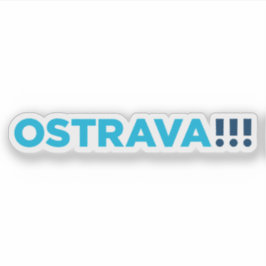 Adesivo Logótipo oficial de Ostrava, República Checa